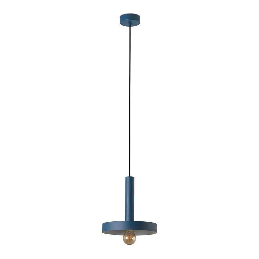 FARO 20169 - Hanglamp aan een koord WHIZ 1xE27/15W/230V blauw