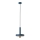 FARO 20169 - Hanglamp aan een koord WHIZ 1xE27/15W/230V blauw