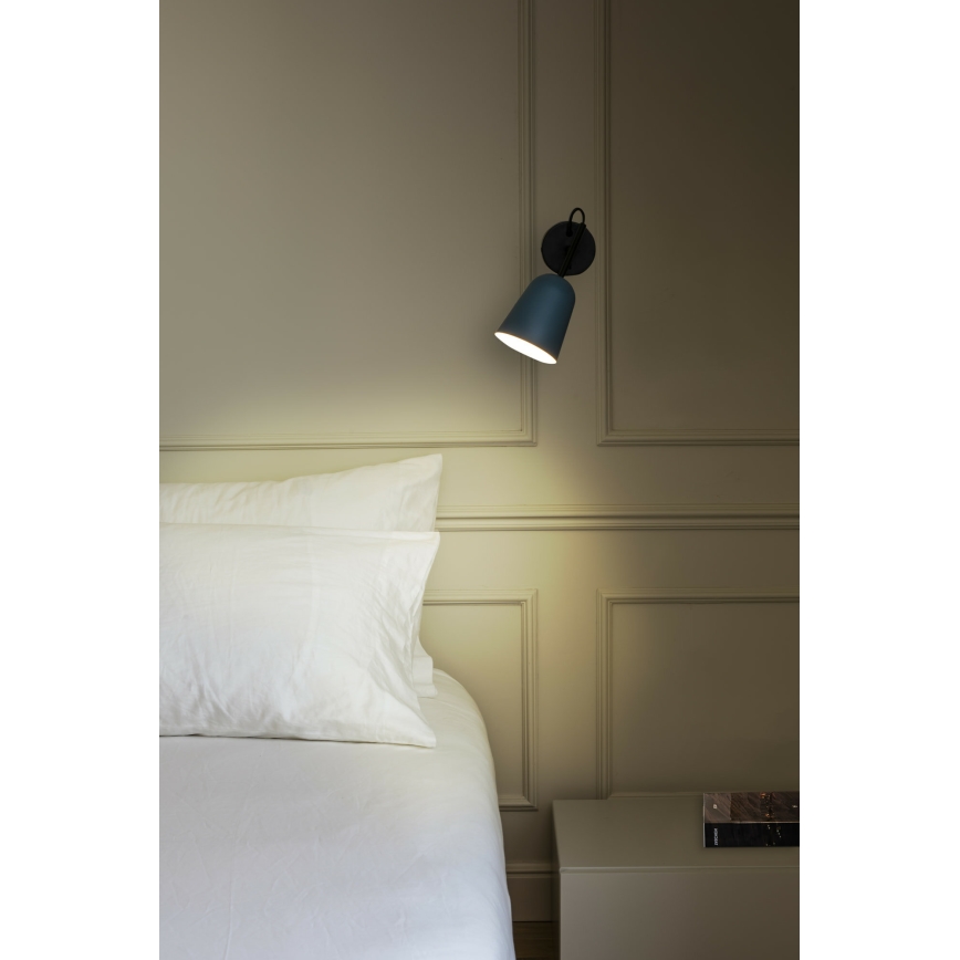 FARO 28274 - Wandlamp STUDIO 1xE14/8W/230V blauw/zwart