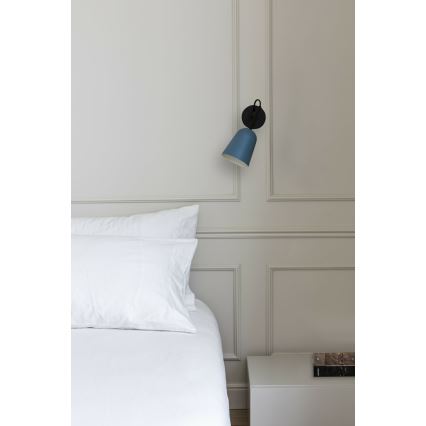 FARO 28274 - Wandlamp STUDIO 1xE14/8W/230V blauw/zwart