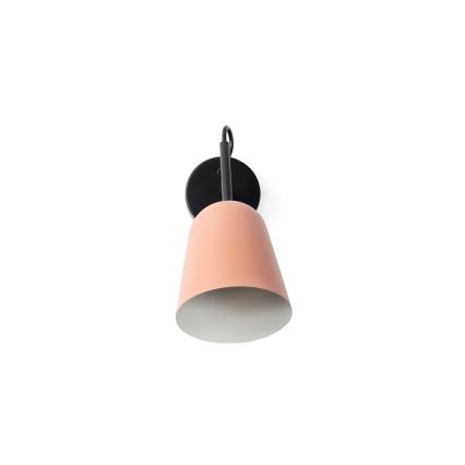 FARO 28275 - Wandlamp STUDIO 1xE14/8W/230V roze/zwart