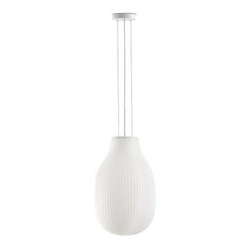 FARO 28300 - Suspension filaire ISABELLE 1xE27/15W/230V d. 31 cm blanc