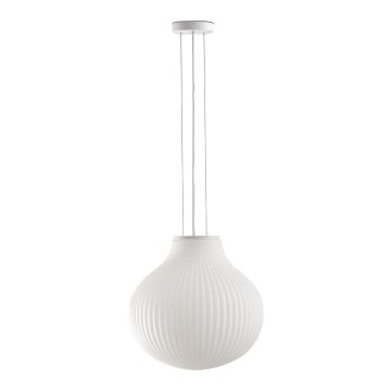 FARO 28301 - Suspension filaire ISABELLE 1xE27/15W/230V d. 40 cm blanc