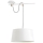 FARO 28394 - Hanglamp aan koord FUSTA 1xE27/20W/230V wit