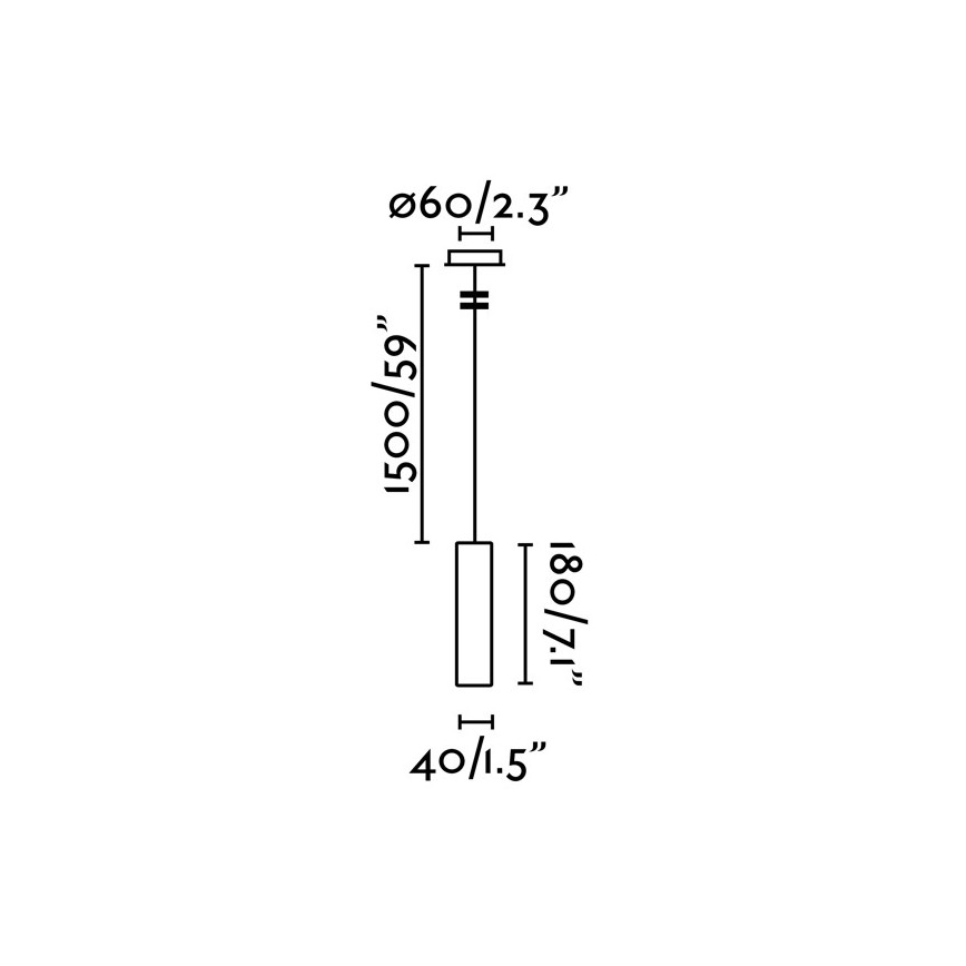 FARO 29894 - LED Hanglamp aan een koord ORA LED/4W/230V wit