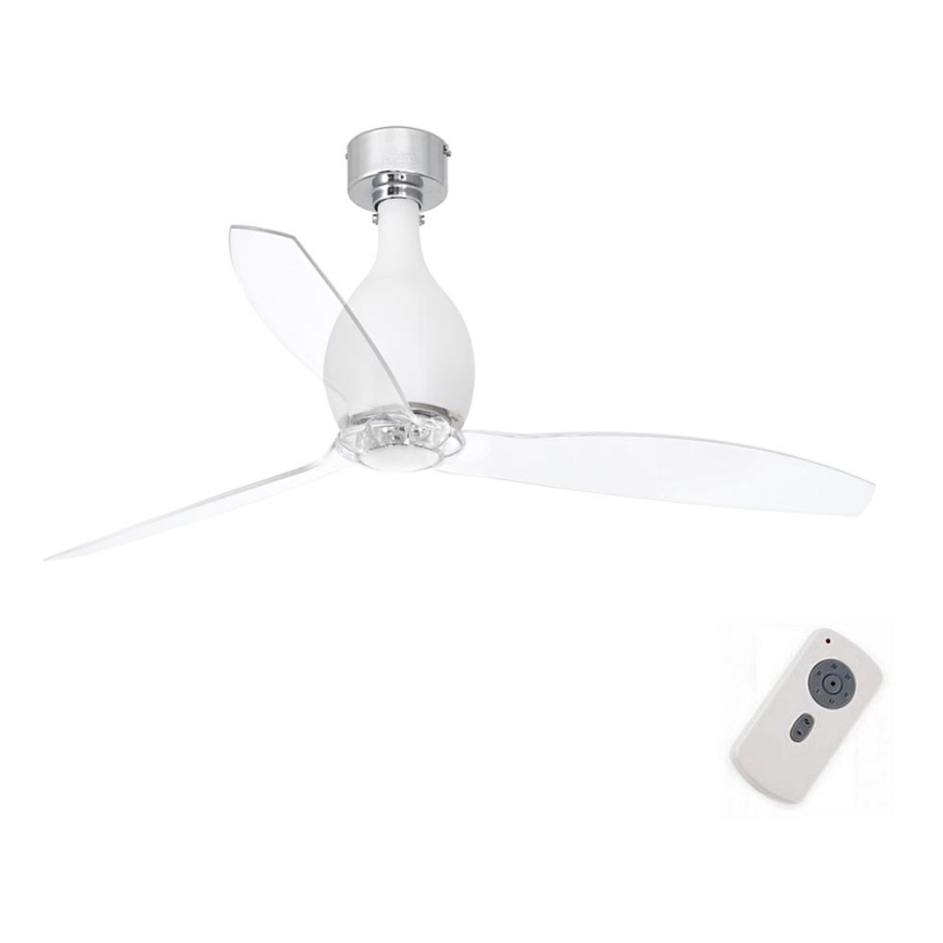 FARO 32025 - Ventilateur de plafond MINI ETERFAN blanc mat/transparent