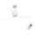 FARO 32025 - Ventilateur de plafond MINI ETERFAN blanc mat/transparent