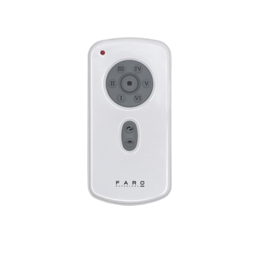FARO 32030 - Plafondventilator MINI ETERFAN zwart Ø 128 cm + afstandsbediening