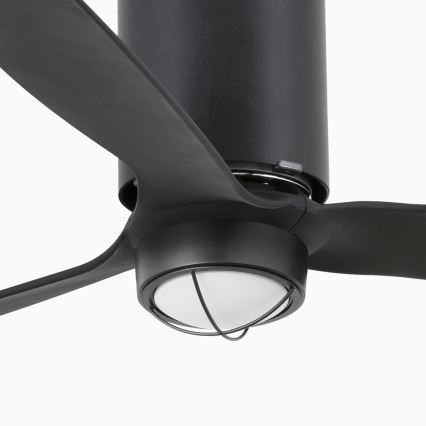 FARO 32043WP-10 - Ventilateur de plafond MINI TUBE FAN M LED/16W/230V noir d. 128 cm SMART + télécommande