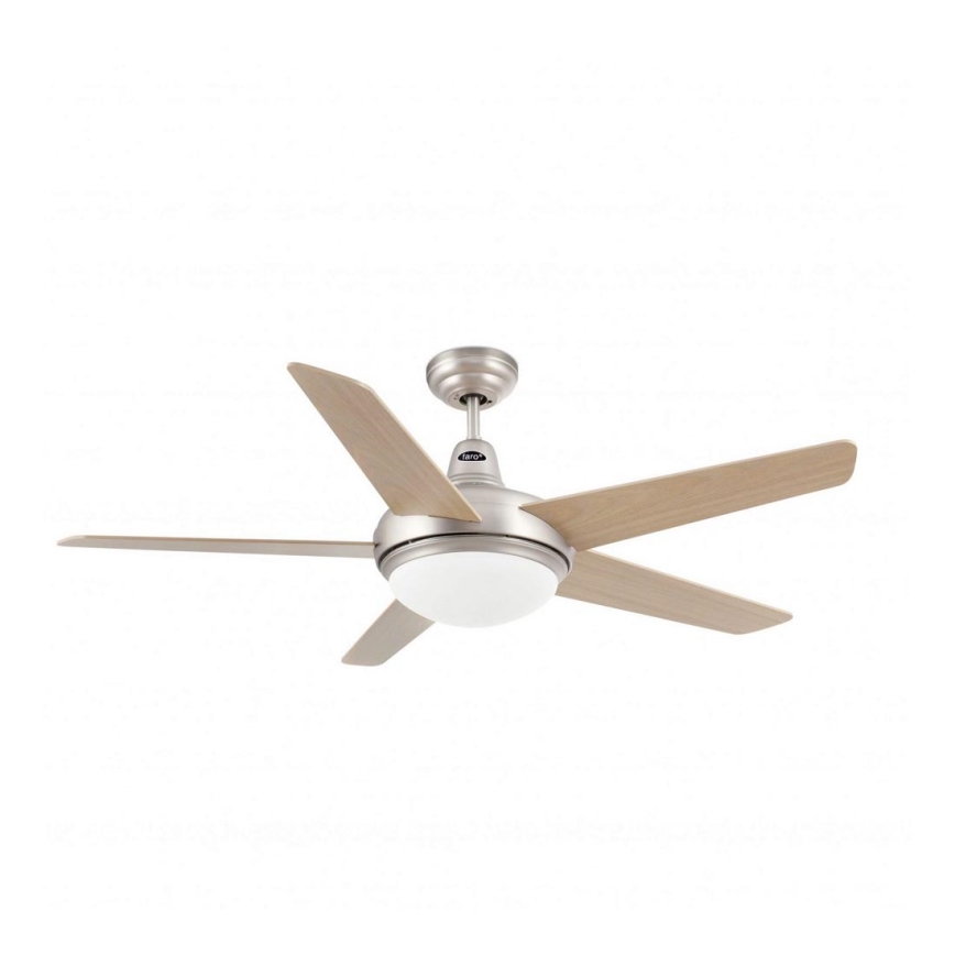 FARO 33137 - Ventilateur de plafond OVNI 2xE27/40W/230V chrome mat