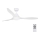 FARO 33346 - Ventilateur de plafond POLARIS LED/18W/230V blanc d. 132 cm + télécommande