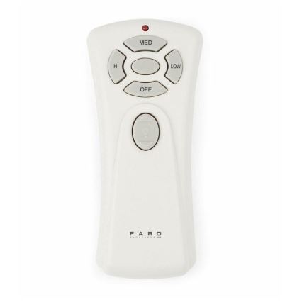 FARO 33370DC - Plafondventilator LANTAU bruin/mat chroom d. 132 cm + afstandsbediening