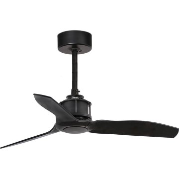 FARO 33424WT - Plafondventilator JUST FAN S Ø 81 cm zwart Wi‑Fi Tuya + afstandsbediening
