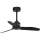 FARO 33424WT - Plafondventilator JUST FAN S Ø 81 cm zwart Wi‑Fi Tuya + afstandsbediening