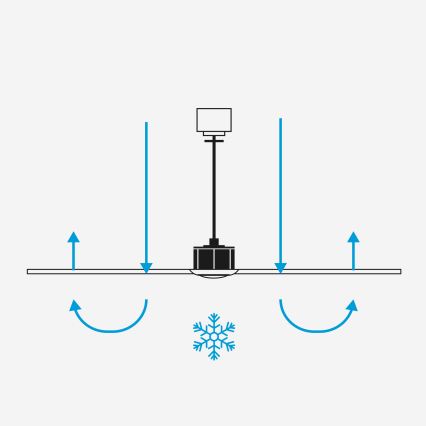 FARO 33428WT1N - LED-dimbare plafondventilator JUST FAN met LED/16W/230V Ø 81 cm bruin/messing Wi-Fi Tuya + afstandsbediening