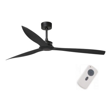 FARO 33432 - Ventilateur de plafond JUST FAN XL d. 178 cm noir + télécommande