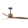 FARO 33435 - Plafondventilator WEAVER M Ø 128 cm bruin/zwart + afstandsbediening