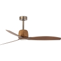 FARO 33436 - Plafondventilator WEAVER M Ø 128 cm messing/zwart + afstandsbediening