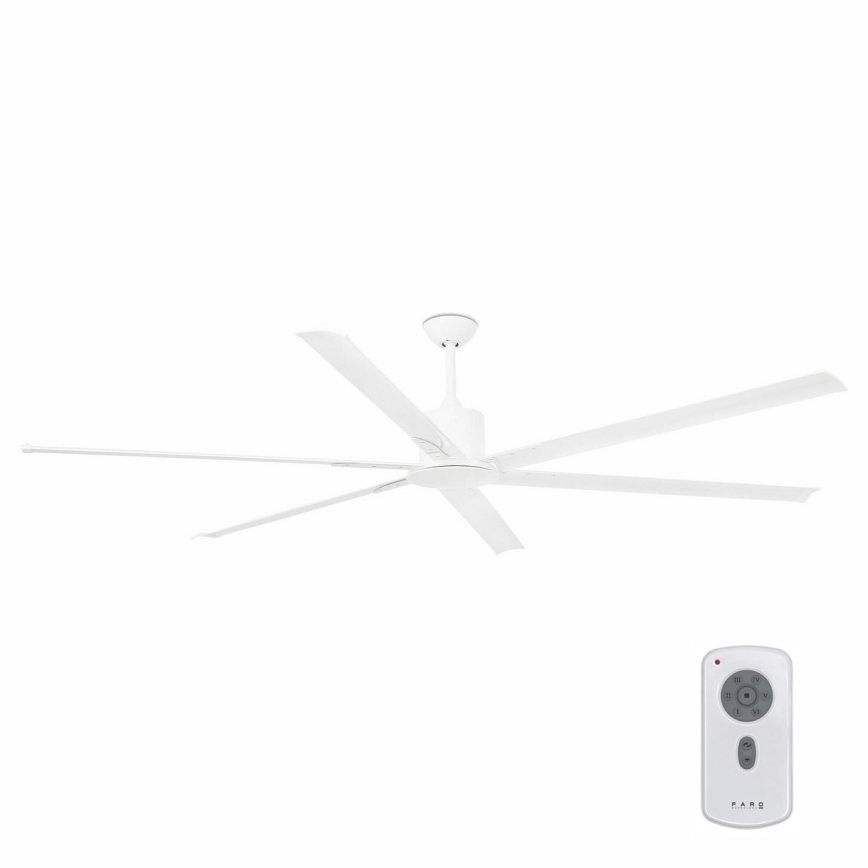 FARO 33461A - Plafondventilator ANDROS XL wit d. 213 cm + afstandsbediening