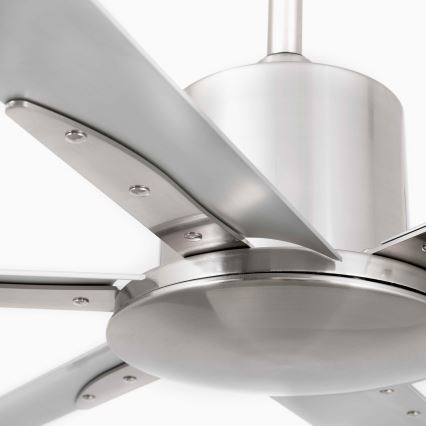 FARO 33465A - Plafondventilator ANDROS XL mat chroom d. 213 cm + afstandsbediening