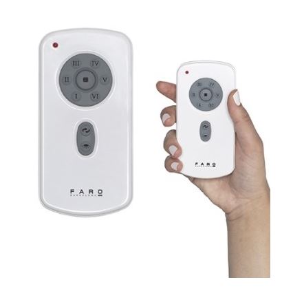 FARO 33465A - Plafondventilator ANDROS XL mat chroom d. 213 cm + afstandsbediening