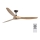 FARO 33519 - Plafondventilator MOREA bruin d. 152 cm + afstandsbediening