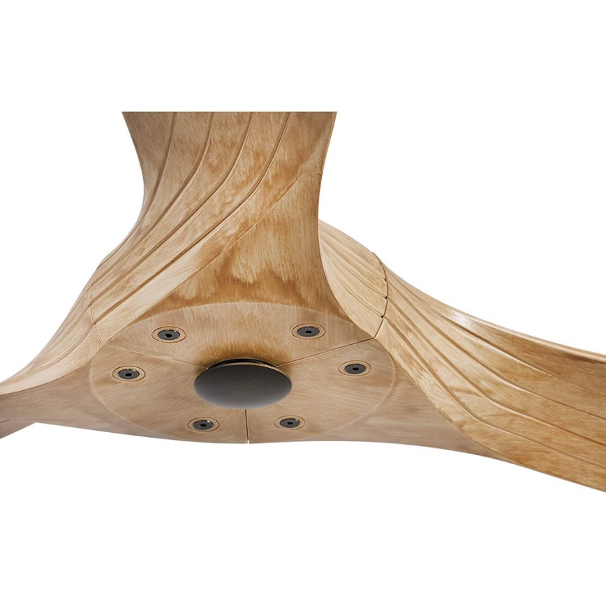 FARO 33519 - Plafondventilator MOREA bruin d. 152 cm + afstandsbediening