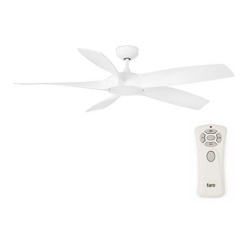 FARO 33548-LED Ventilateur de plafond COCOS LED/20W/230V d. 137 cm+télécommande