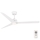 FARO 33722 - Ventilateur de plafond NU LED/18W/230V blanc + télécommande