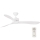 FARO 33750 - Ventilateur de plafond LUZON blanc
