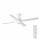 FARO 33756 - Ventilateur de plafond FRASER LED/16W/230V blanc d. 120 cm + télécommande