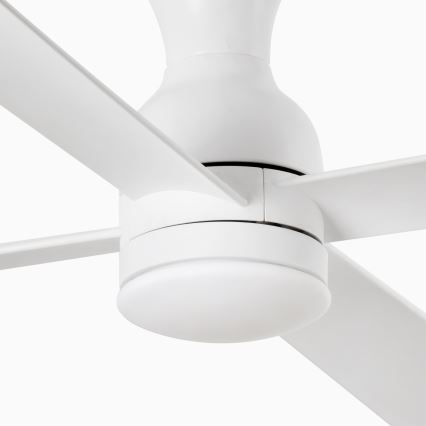 FARO 33756 - Ventilateur de plafond FRASER LED/16W/230V blanc d. 120 cm + télécommande