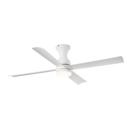 FARO 33756 - Ventilateur de plafond FRASER LED/16W/230V blanc d. 120 cm + télécommande
