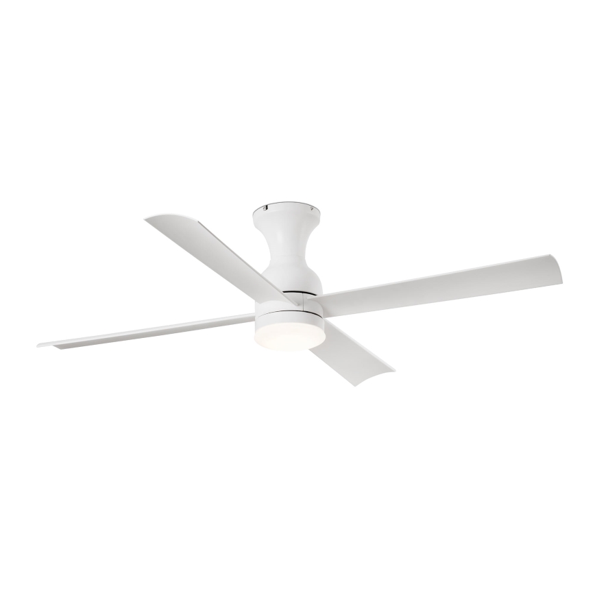 FARO 33756 - Ventilateur de plafond FRASER LED/16W/230V blanc d. 120 cm + télécommande