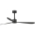 FARO 33761WT - Plafondventilator AMELIA L zwart diameter 132 cm Wi-Fi Tuya + afstandsbediening
