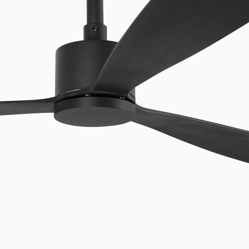FARO 33761WT - Plafondventilator AMELIA L zwart diameter 132 cm Wi-Fi Tuya + afstandsbediening