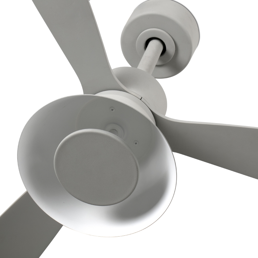 FARO 33762WT-24 - Ventilateur de plafond à intensité variable AMELIA L CONE LED/20W/230V 2700/3500/5000K gris d. 132 cm Wi-Fi Tuya + Télécommande