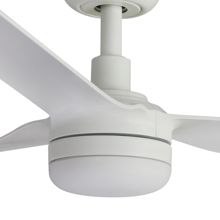 FARO 33814WT-20 - LED-dimbare plafondventilator PUNT M LED/18W/230V 2700/3000/4000K wit Ø 132 cm Wi-Fi Tuya + afstandsbediening