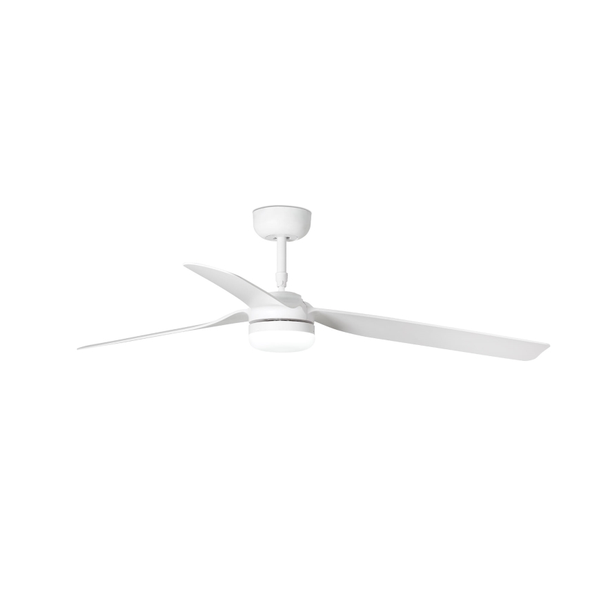 FARO 33814WT-20 - Ventilateur de plafond à intensité variable PUNT M LED/18W/230V 3000/4200/6500K blanc d. 132 cm Wi-Fi Tuya + Télécommande