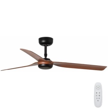 FARO 33817 - Ventilateur de plafond PUNT marron/noir d. 130 cm + télécommande