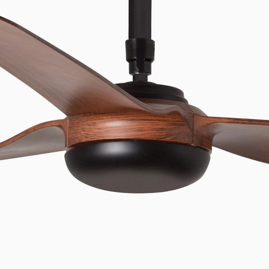 FARO 33817 - Ventilateur de plafond PUNT marron/noir d. 130 cm + télécommande