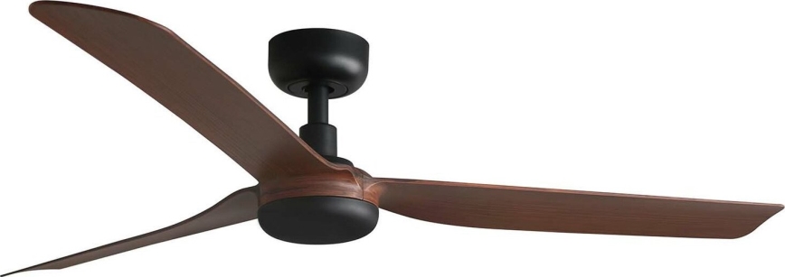 FARO 33817WT - Ventilateur de plafond PUNT M marron/noir d. 132 cm Wi-Fi Tuya + Télécommande