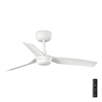 FARO 33820 - Plafondventilator MINI PUNT S wit diameter 90 cm + afstandsbediening