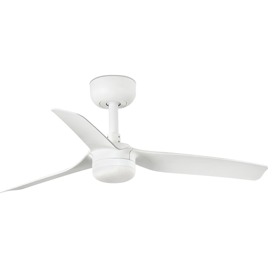 FARO 33820WT-1TW - Ventilateur de plafond à intensité variable MINI PUNT S LED/10W/230V 2700/4000/6000K blanc d. 90 cm Wi-Fi Tuya + Télécommande