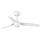 FARO 33820WT-1TW - Ventilateur de plafond MINI PUNT S à intensité variable, LED 10W, 230V, 2700/3000/4000K, blanc, Ø 90 cm, Wi-Fi Tuya + télécommande