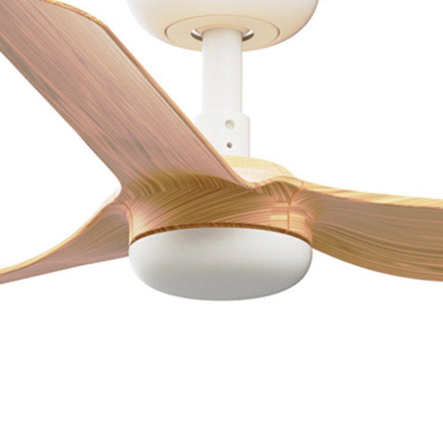 FARO 33821 - Ventilateur de plafond MINI PUNT S marron/blanc d. 90 cm + télécommande
