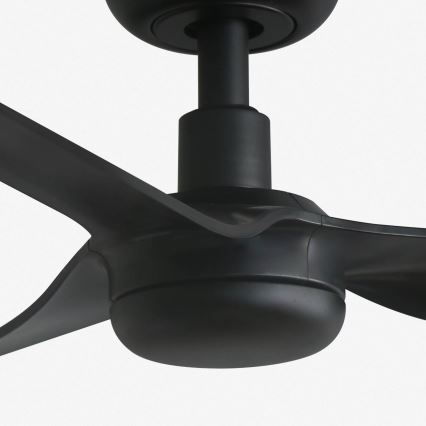FARO 33822 - Plafondventilator MINI PUNT S zwart diameter 90 cm + afstandsbediening