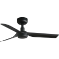 FARO 33822WT - Plafondventilator MINI PUNT S zwart diameter 90 cm Wi-Fi Tuya + afstandsbediening