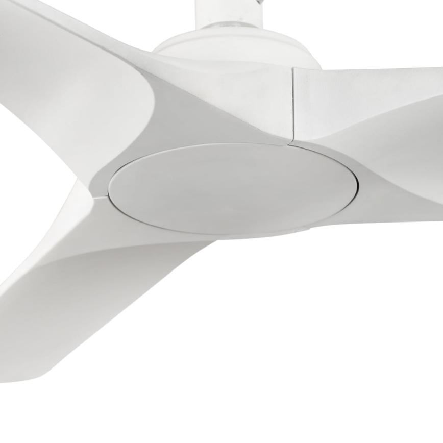 FARO 33824WT - Ventilateur de plafond HEY S blanc d. 90 cm Wi-Fi Tuya + Télécommande