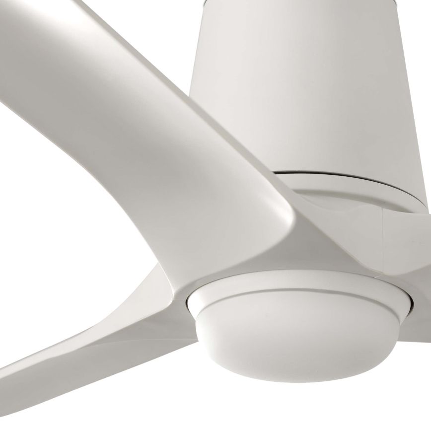 FARO 33826WT-1TW - Ventilateur de plafond LED dimmable HEY TUB S LED/10W/230V 2700/3000/4000K blanc Ø 90 cm Wi-Fi Tuya + télécommande